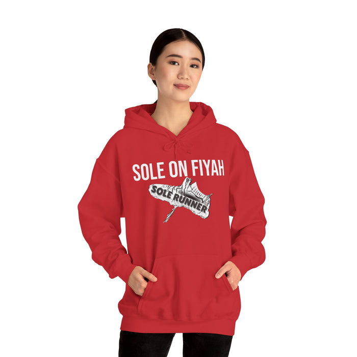 Sole On Fiyah: Unisex Heavy Blend™ Hooded Sweatshirt