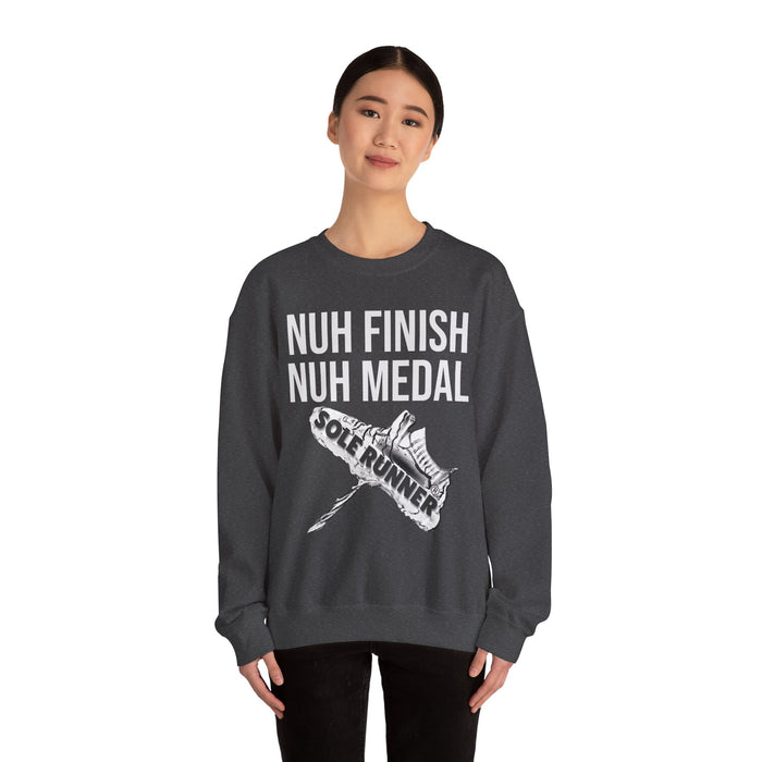 Nuh Finish Nuh Medal: Unisex Heavy Blend™ Crewneck Sweatshirt