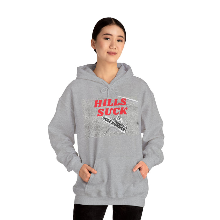Hills Suck: Unisex Heavy Blend™ Hooded Sweatshirt