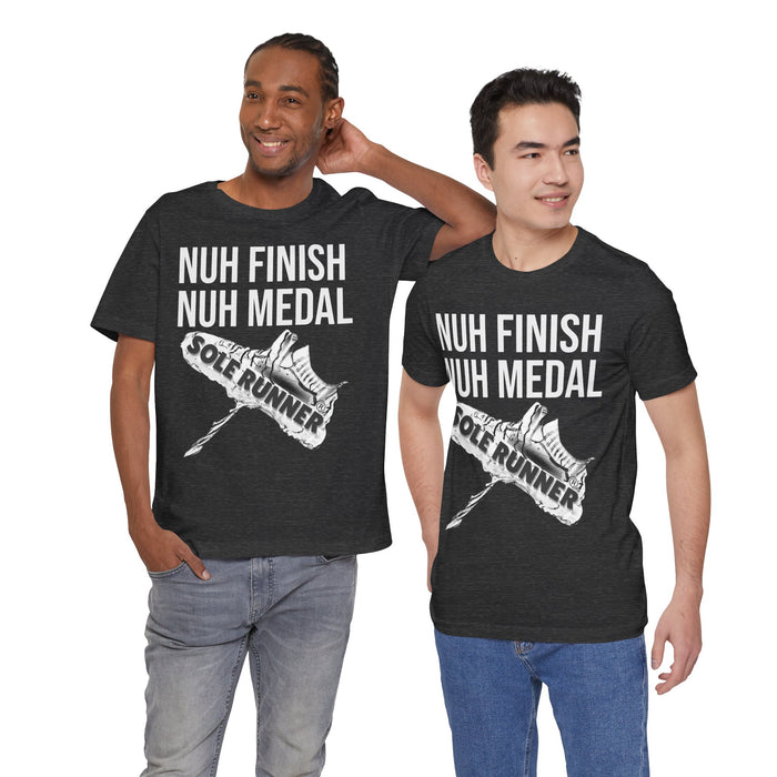 Nuh Finish Nuh Medal: Unisex Jersey Short Sleeve Tee