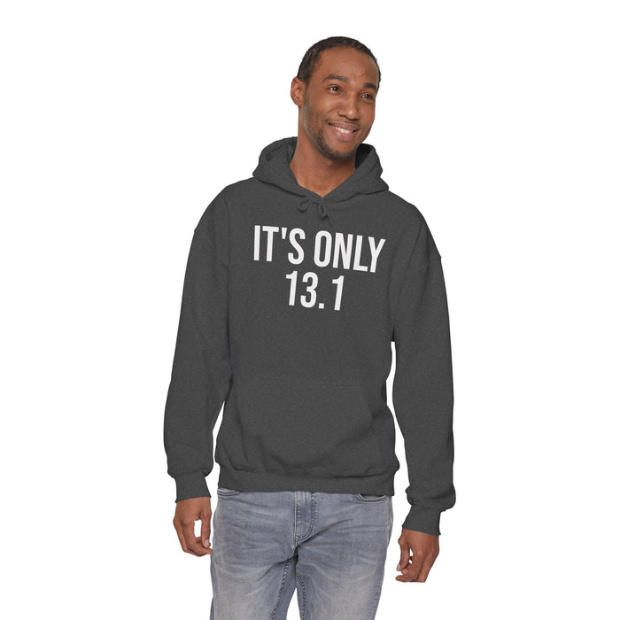 It's Only 13.1: Unisex Heavy Blend™ Hooded Sweatshirt