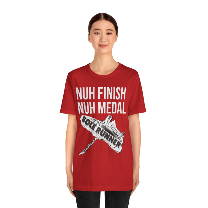 Nuh Finish Nuh Medal: Unisex Jersey Short Sleeve Tee