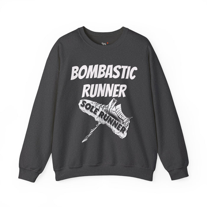 Bombastic Runner: Unisex Heavy Blend™ Crewneck Sweatshirt