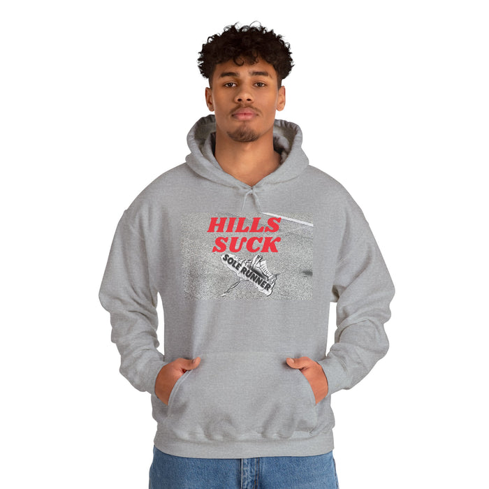 Hills Suck: Unisex Heavy Blend™ Hooded Sweatshirt