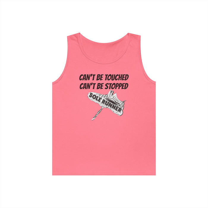 Can't Be Touched Can't Be Stopped: Unisex Heavy Cotton Tank Top