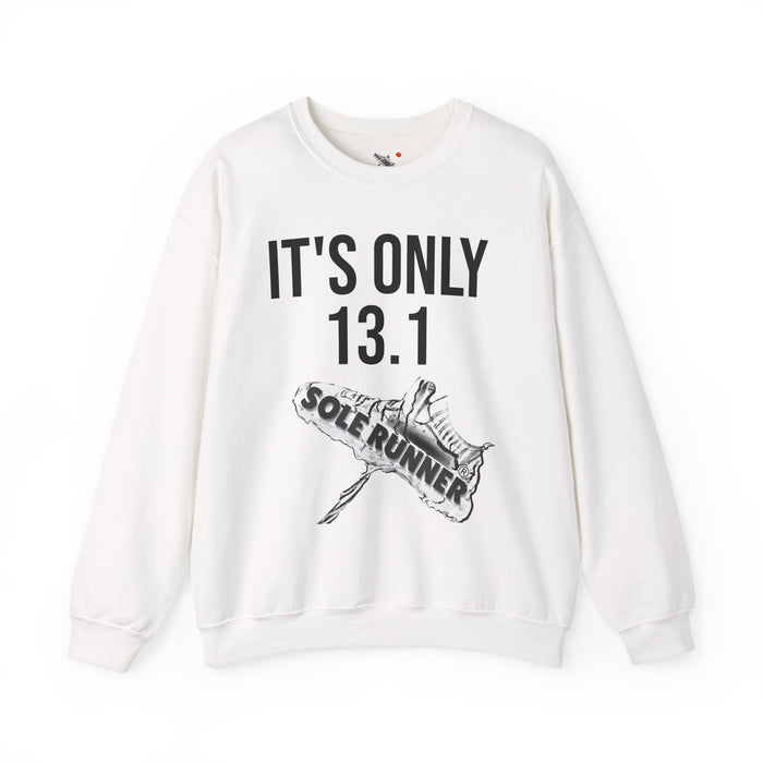 It's Only 13.1: Unisex Heavy Blend™ Crewneck Sweatshirt