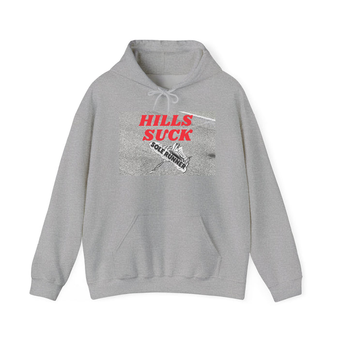 Hills Suck: Unisex Heavy Blend™ Hooded Sweatshirt