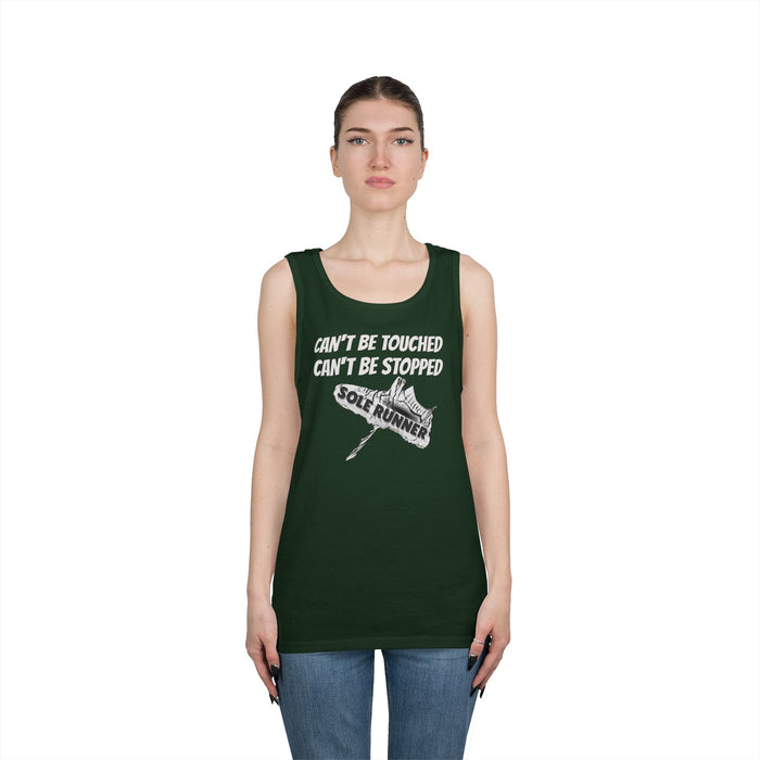 Can't Be Touched Can't Be Stopped: Unisex Heavy Cotton Tank Top