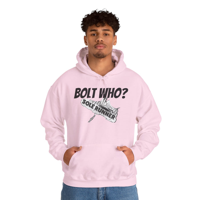 Bolt Who?: Unisex Heavy Blend™ Hooded Sweatshirt