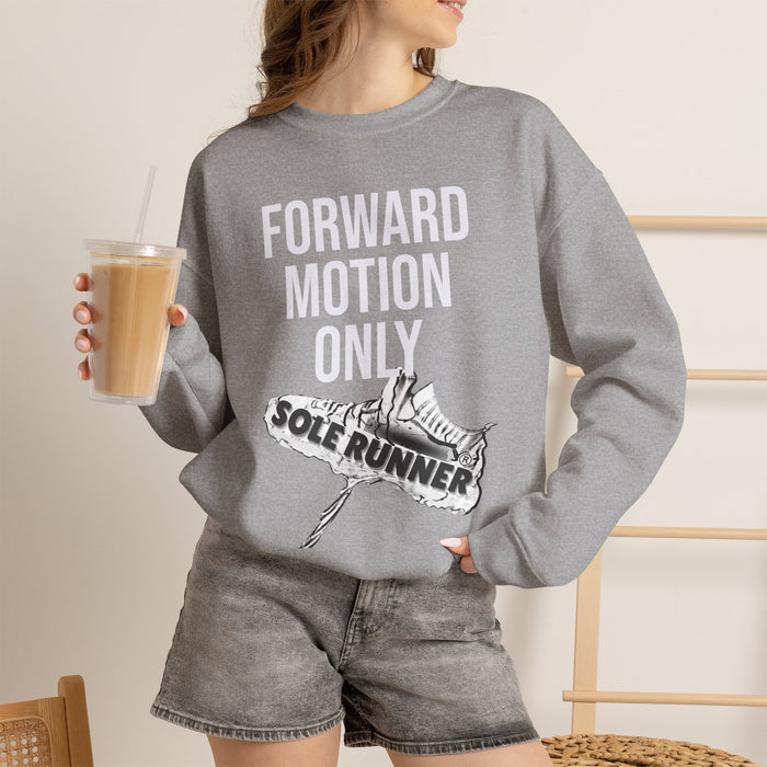 Forward Motion Only: Unisex Heavy Blend™ Crewneck Sweatshirt
