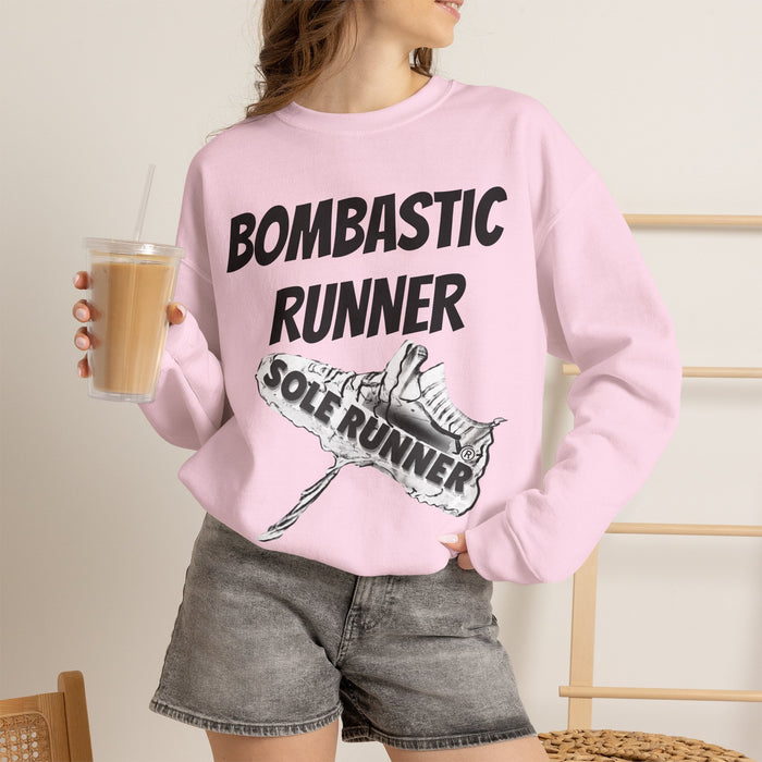 Bombastic Runner: Unisex Heavy Blend™ Crewneck Sweatshirt