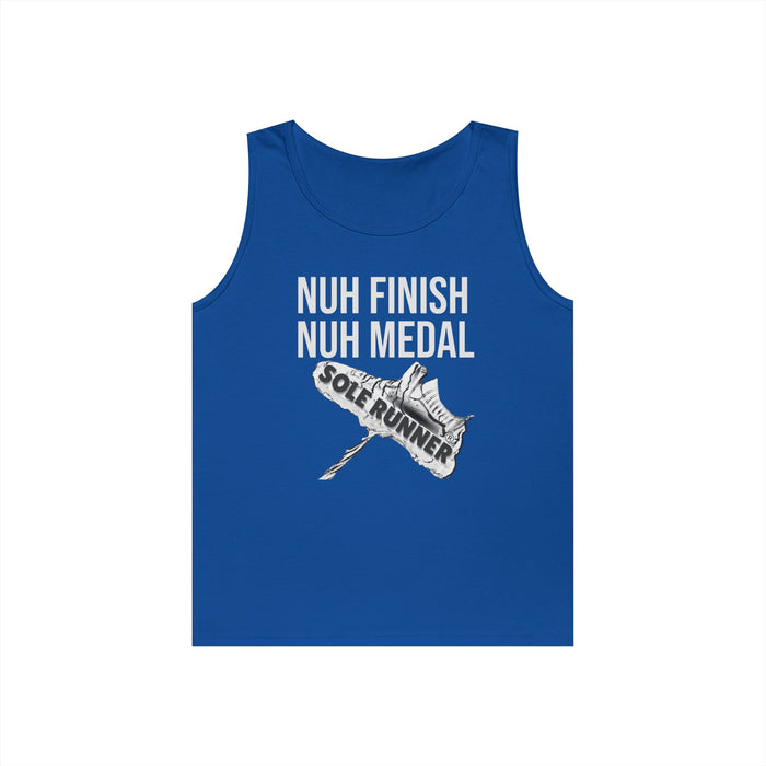 Nuh Finish Nuh Medal: Unisex Heavy Cotton Tank Top