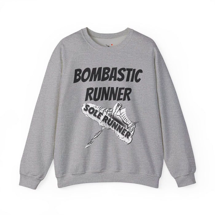 Bombastic Runner: Unisex Heavy Blend™ Crewneck Sweatshirt