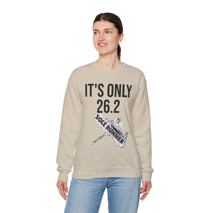 It's Only 26.2: Unisex Heavy Blend™ Crewneck Sweatshirt