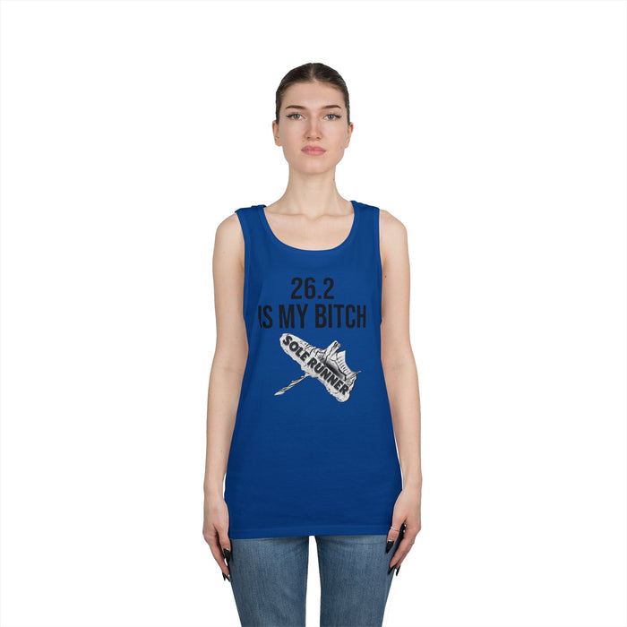 26.2 Is My Bitch: Unisex Heavy Cotton Tank Top