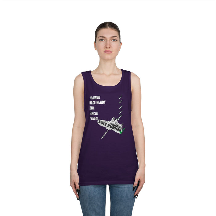 Trained To Medal: Unisex Heavy Cotton Tank Top