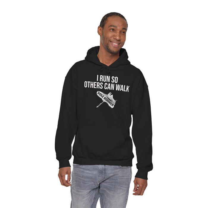 I Run So Others Can Walk: Unisex Heavy Blend™ Hooded Sweatshirt