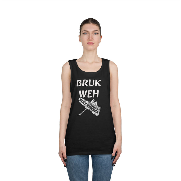 Bruk Weh: Unisex Heavy Cotton Tank Top