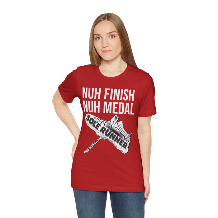 Nuh Finish Nuh Medal: Unisex Jersey Short Sleeve Tee