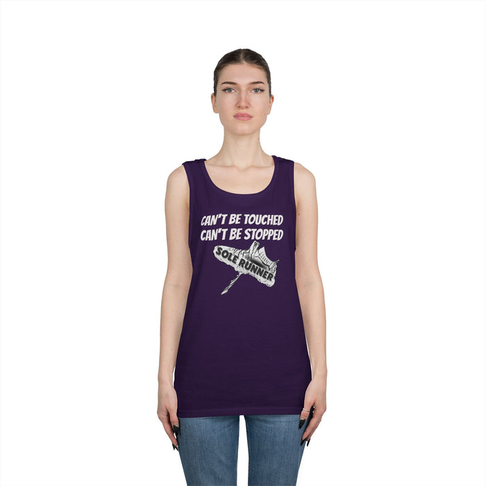 Can't Be Touched Can't Be Stopped: Unisex Heavy Cotton Tank Top