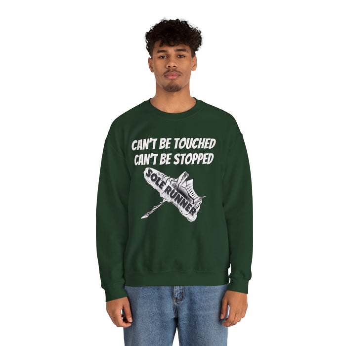Can't Be Touched. Can't Be Stopped: Unisex Heavy Blend™ Crewneck Sweatshirt