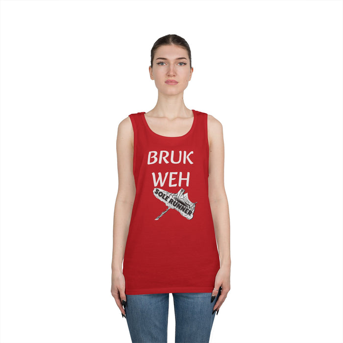 Bruk Weh: Unisex Heavy Cotton Tank Top