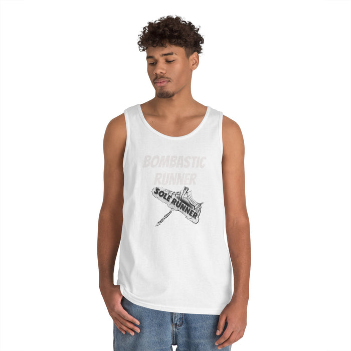 Bombastic Runner: Unisex Heavy Cotton Tank Top
