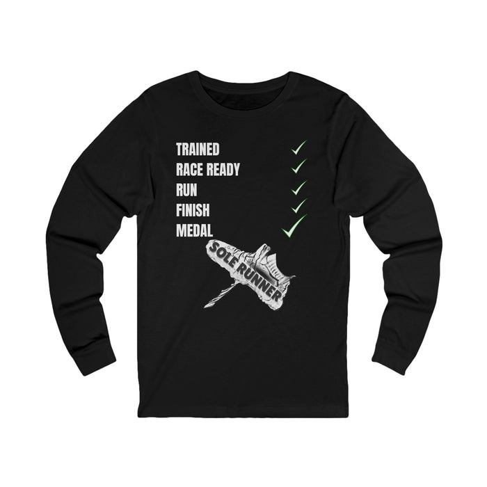 Trained To Medal: Unisex Jersey Long Sleeve Tee