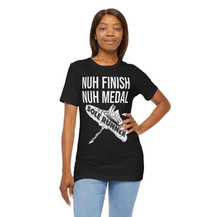 Nuh Finish Nuh Medal: Unisex Jersey Short Sleeve Tee