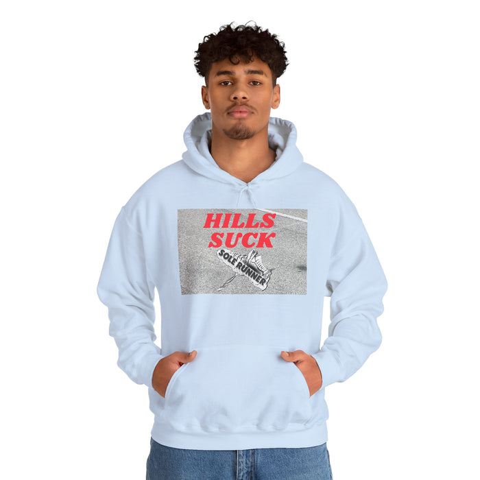 Hills Suck: Unisex Heavy Blend™ Hooded Sweatshirt