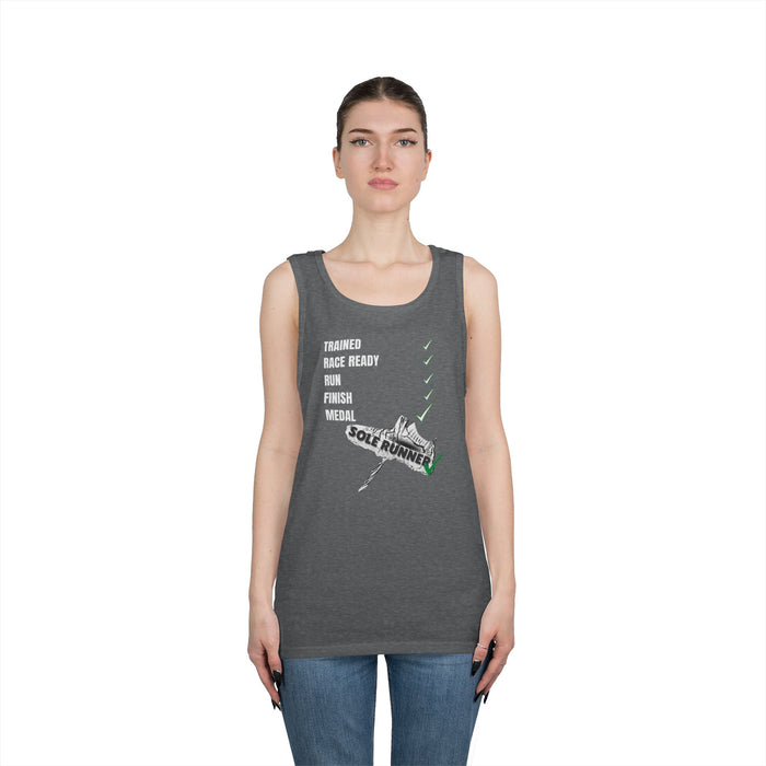 Trained To Medal: Unisex Heavy Cotton Tank Top