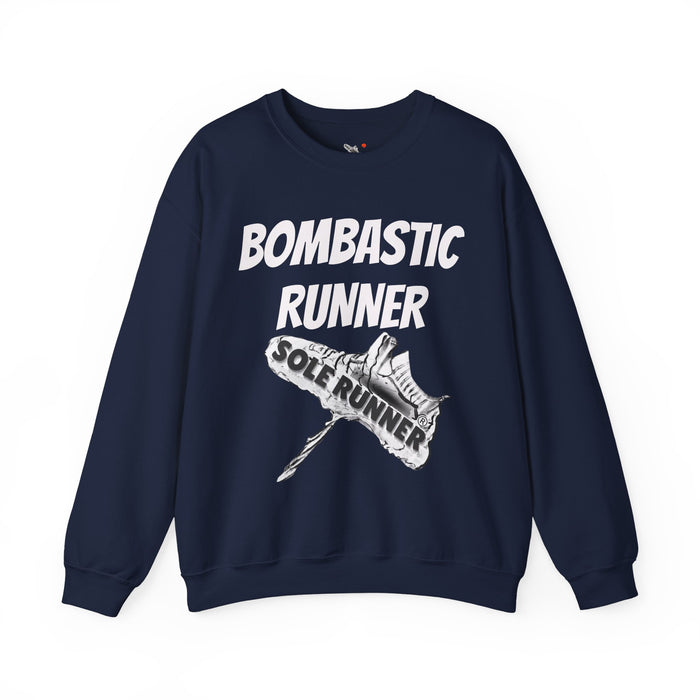 Bombastic Runner: Unisex Heavy Blend™ Crewneck Sweatshirt