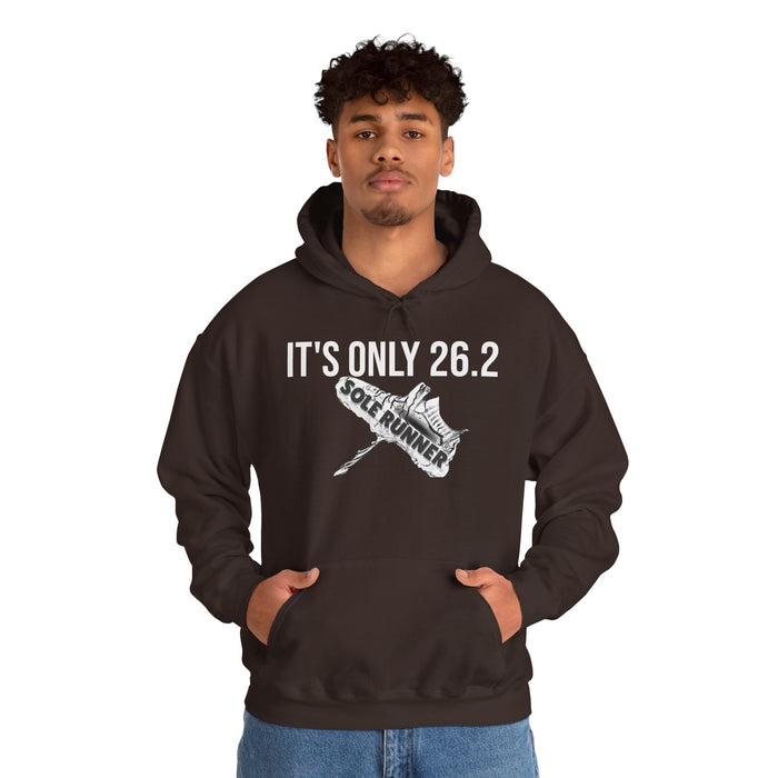 It's Only 26.2: Unisex Heavy Blend™ Hooded Sweatshirt