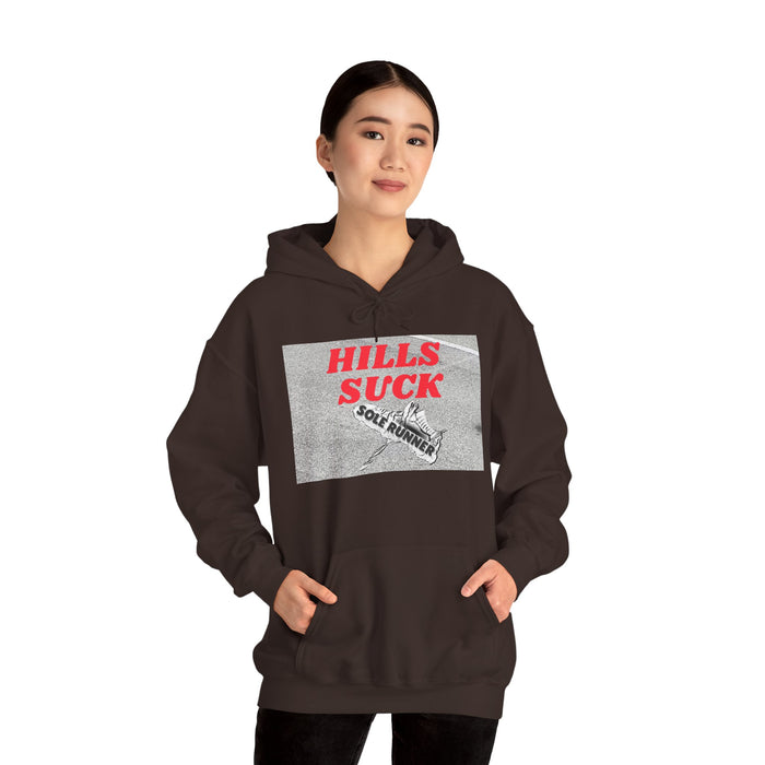 Hills Suck: Unisex Heavy Blend™ Hooded Sweatshirt