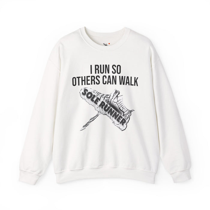 I Run So Others Can Walk: Unisex Heavy Blend™ Crewneck Sweatshirt