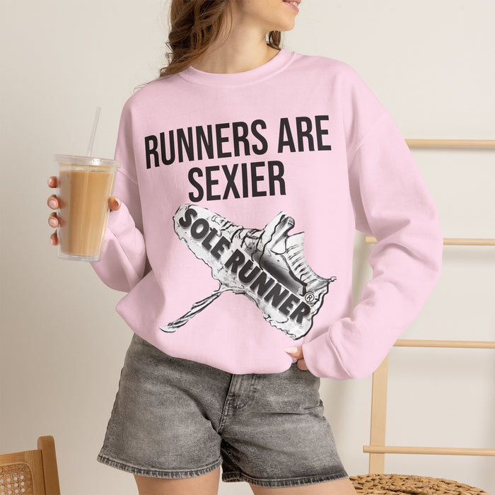 Runners Are Sexier: Unisex Heavy Blend™ Crewneck Sweatshirt
