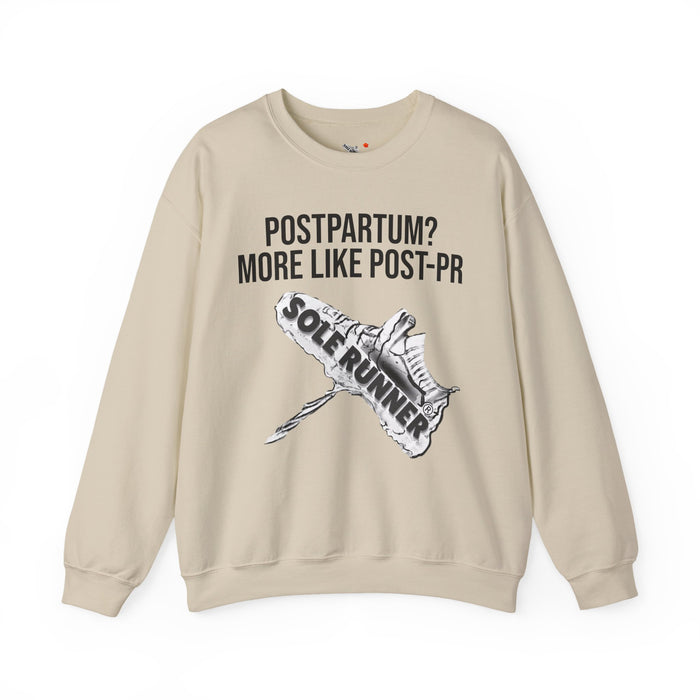 Postpartum? More Like Post-PR: Unisex Heavy Blend™ Crewneck Sweatshirt