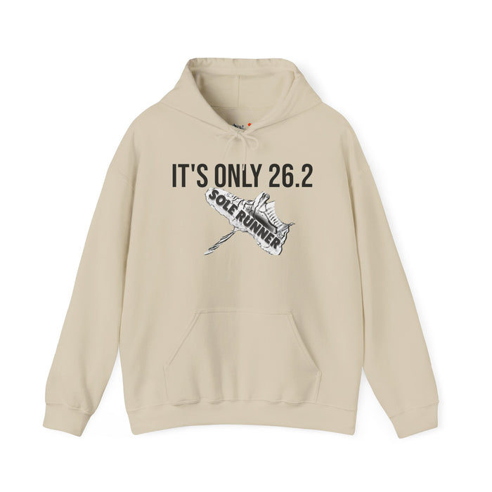 It's Only 26.2: Unisex Heavy Blend™ Hooded Sweatshirt