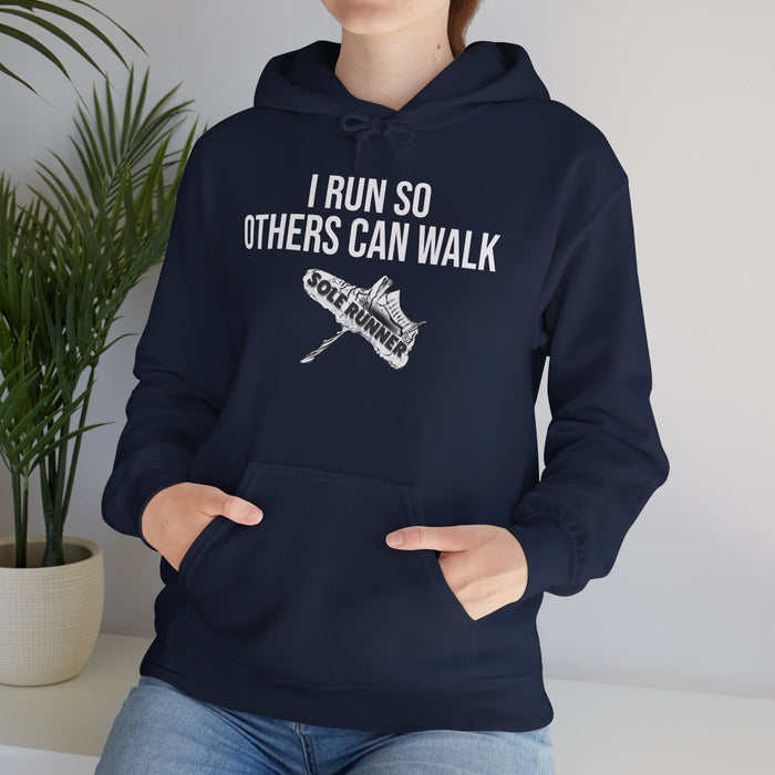 I Run So Others Can Walk: Unisex Heavy Blend™ Hooded Sweatshirt