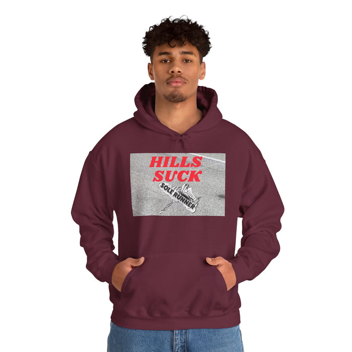 Hills Suck: Unisex Heavy Blend™ Hooded Sweatshirt