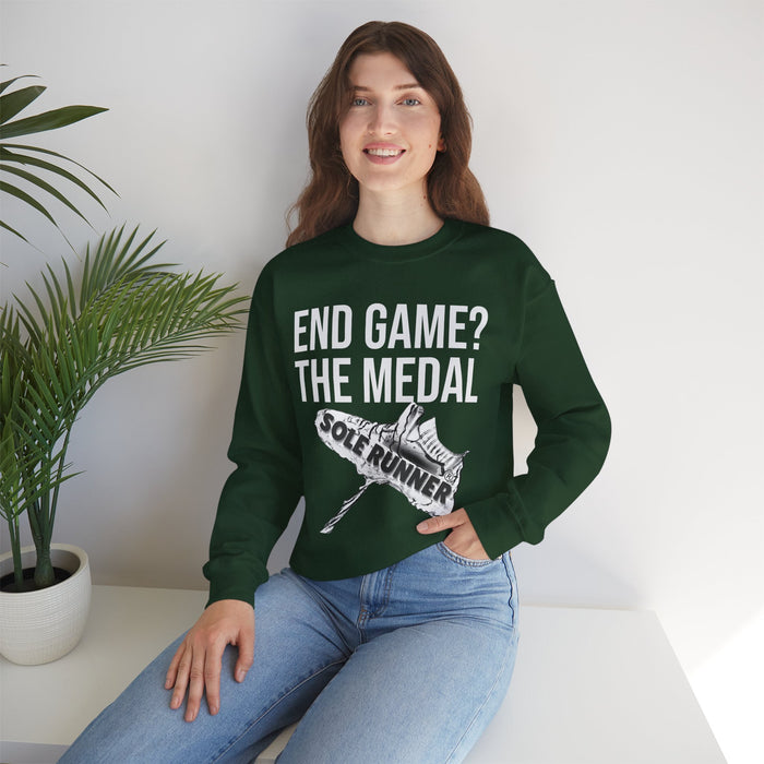 Endgame? The Medal: Unisex Heavy Blend™ Crewneck Sweatshirt