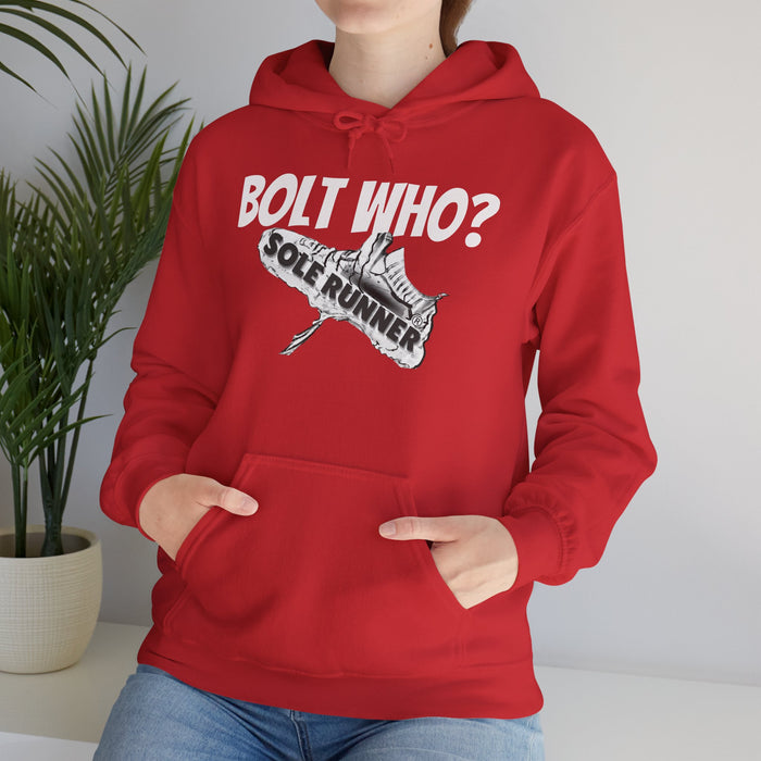 Bolt Who?: Unisex Heavy Blend™ Hooded Sweatshirt