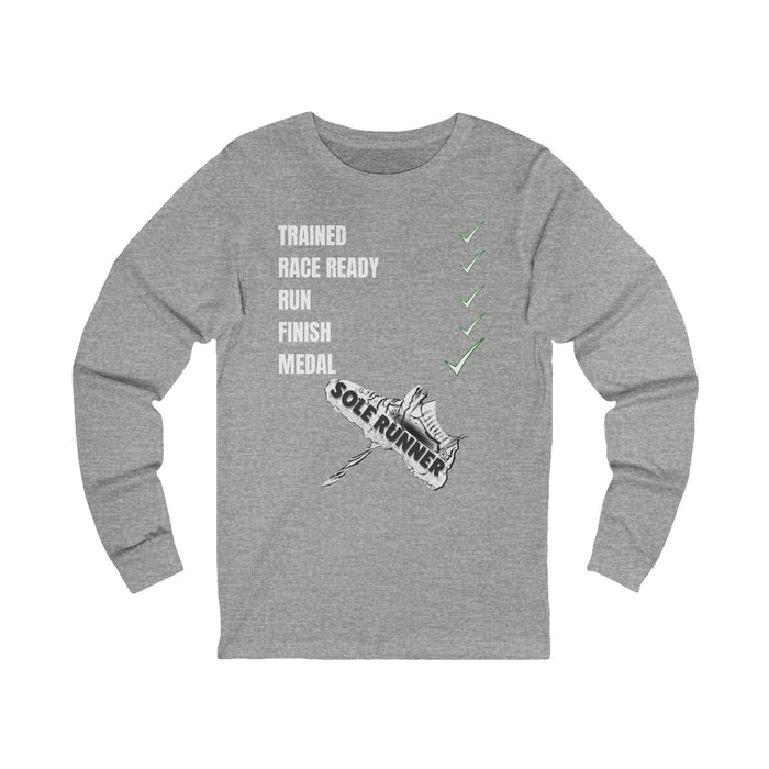 Trained To Medal: Unisex Jersey Long Sleeve Tee