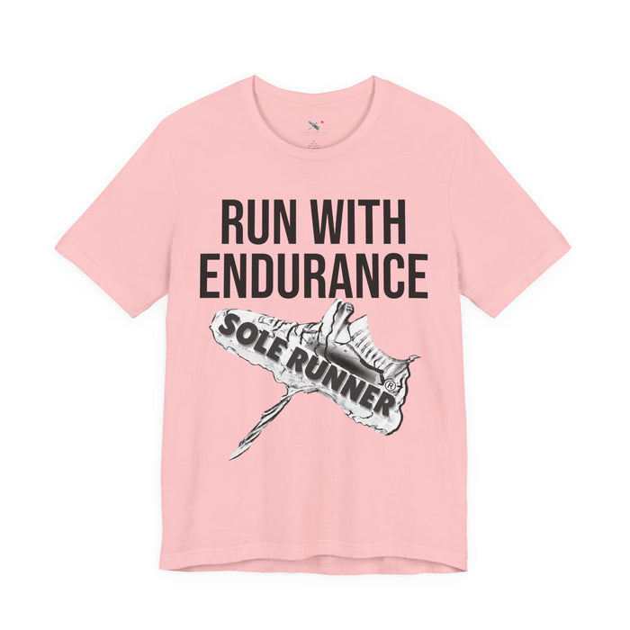 Run With Endurance: Unisex Jersey Short Sleeve Tee