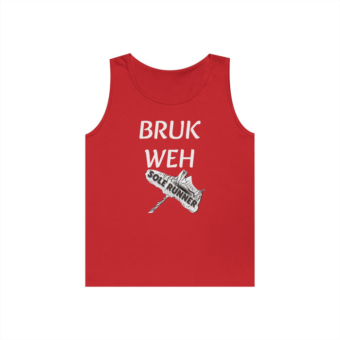 Bruk Weh: Unisex Heavy Cotton Tank Top