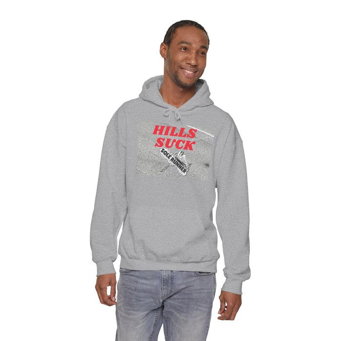 Hills Suck: Unisex Heavy Blend™ Hooded Sweatshirt