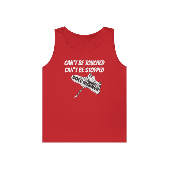 Can't Be Touched Can't Be Stopped: Unisex Heavy Cotton Tank Top