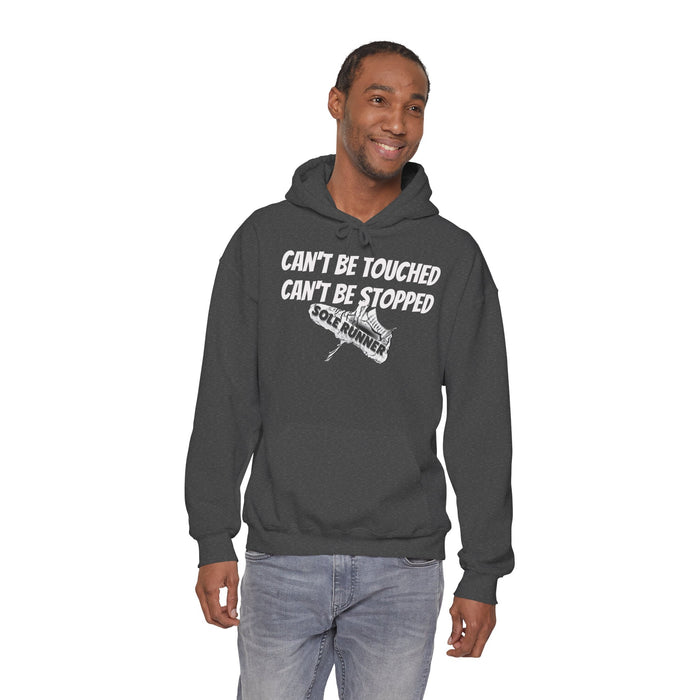 Can't Be Touched. Can't Be Stopped: Unisex Heavy Blend™ Hooded Sweatshirt