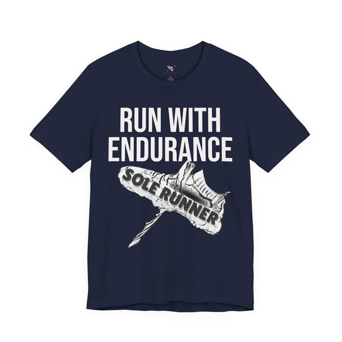 Run With Endurance: Unisex Jersey Short Sleeve Tee