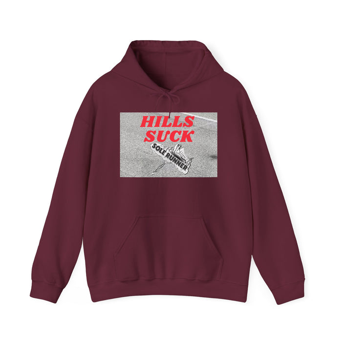 Hills Suck: Unisex Heavy Blend™ Hooded Sweatshirt